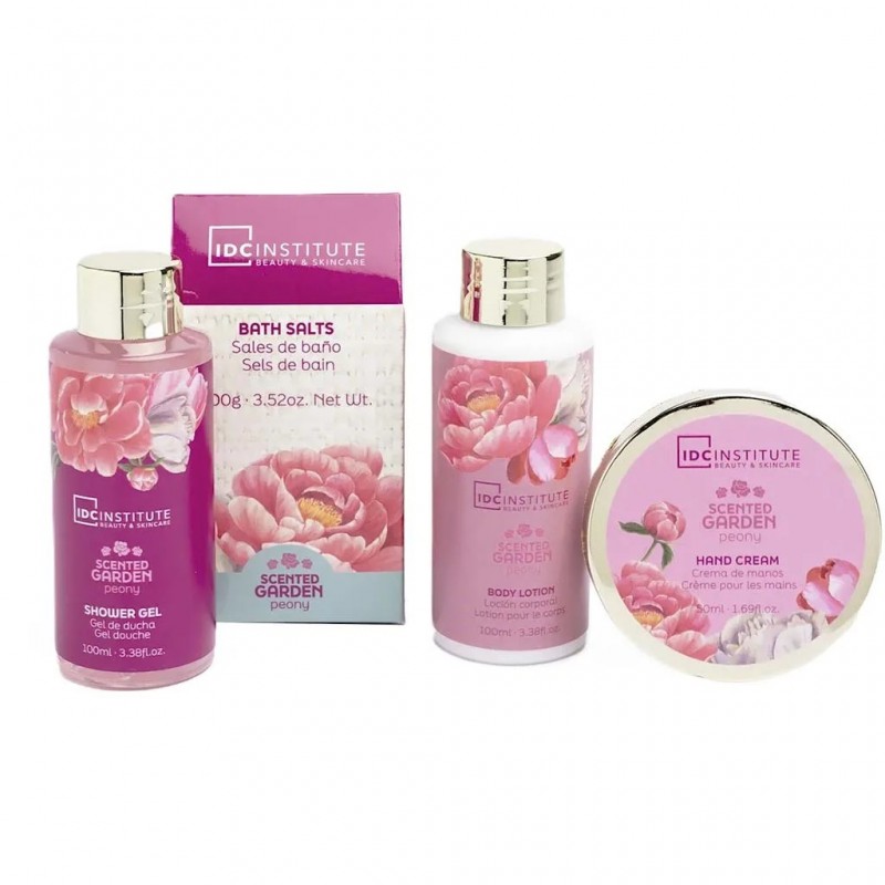 IDC SCENTED GARDEN TIN CASE ΣΕΤ 5τεμ