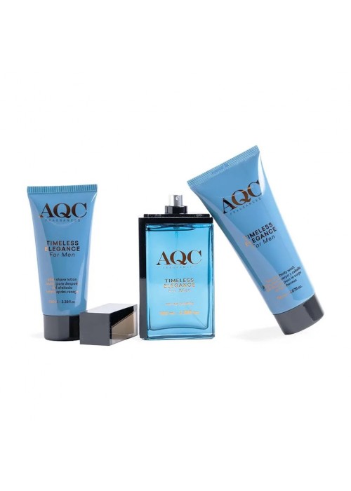 AQC TIMELESS ELEGANCE EDT 100ML-AFTER SHAVE 150ML-SHOWER GEL 150ML