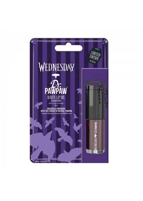 DR.PAWPAW WEDNESDAY LIP BALM RAVEN LIP OIL BLACKBERRY