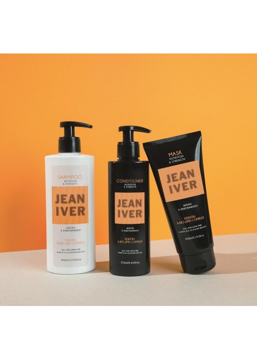 JEAN IVER SHAMPOO NUTRICION & STRENGTH KERATIN & BIO-LIPID COMPLEX 300ML