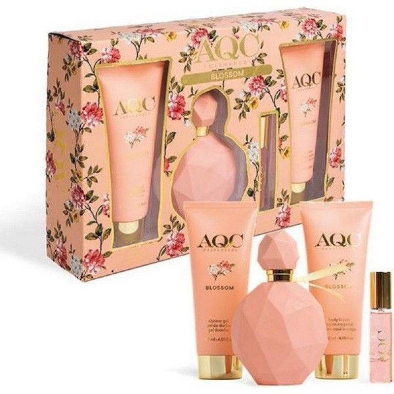 AQC FRAGANCE BLOSSOM EDT 100ML-SHOWER GEL 120ML-BODY LOTION 120ML-EDT 15ML