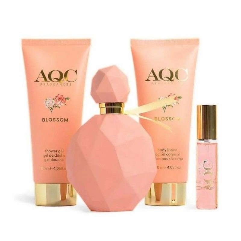AQC FRAGANCE BLOSSOM EDT 100ML-SHOWER GEL 120ML-BODY LOTION 120ML-EDT 15ML