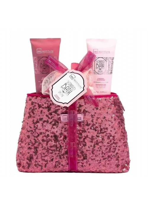 IDC BATH ROSE SET SHOWER GEL 80ML- BODY LOTION 80ML - ΣΦΟΥΓΓΑΡΙ-ΤΣΑΝΤΑΚΙ