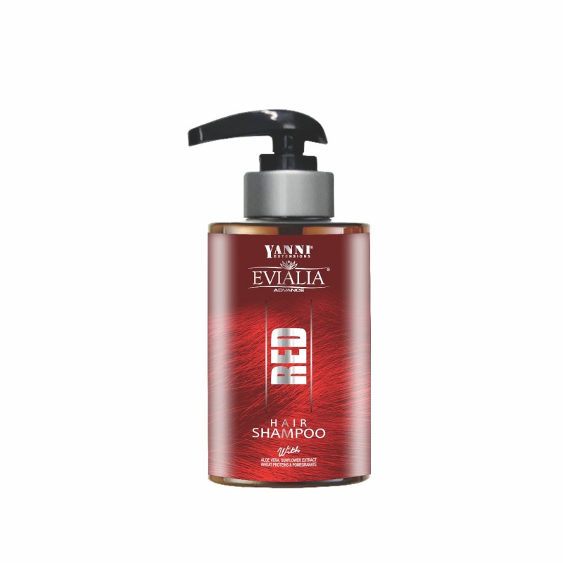 YANNI EVIALIA ΣΑΜΠΟΥΑΝ RED 300ML