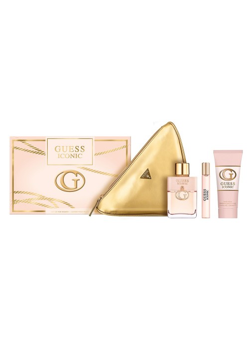 GUESS ICONIC WOMAN EDP 100ML-EDP 15ML-BODY LOTION 100ML-ΤΣΑΝΤΑΚΙ