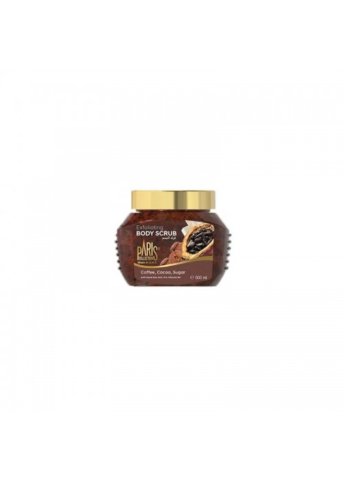 PARIS COLLECTION BODY SCRUB COFFE COCOA SUGAR 500ML