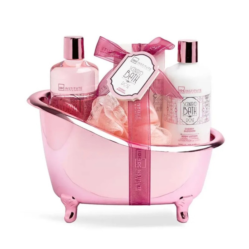 IDC BATH ROSE SET BODY LOTION 300ML-SHOWER GEL 300ML-ΑΛΑΤΑ-ΣΦΟΥΓΓΑΡΙ
