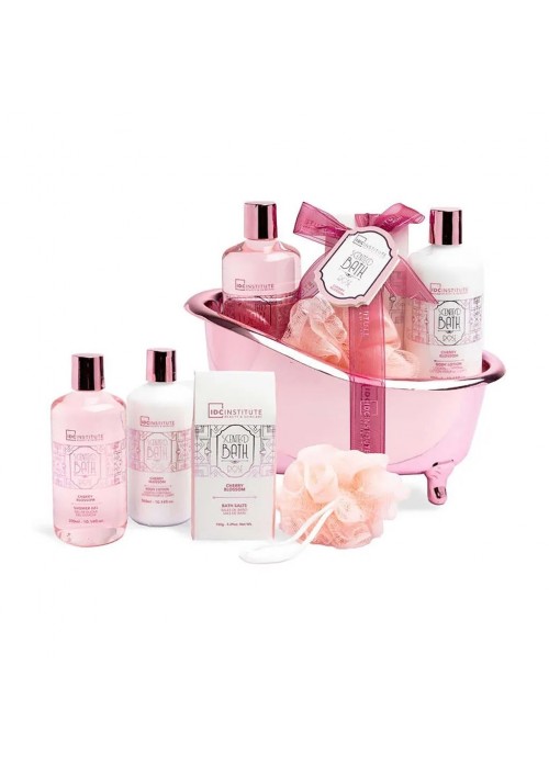 IDC BATH ROSE SET BODY LOTION 300ML-SHOWER GEL 300ML-ΑΛΑΤΑ-ΣΦΟΥΓΓΑΡΙ