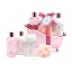 IDC BATH ROSE SET BODY LOTION 300ML-SHOWER GEL 300ML-ΑΛΑΤΑ-ΣΦΟΥΓΓΑΡΙ