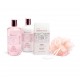 IDC BATH ROSE SET BODY LOTION 300ML-SHOWER GEL 300ML-ΑΛΑΤΑ-ΣΦΟΥΓΓΑΡΙ