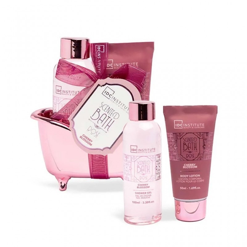 IDC BATH ROSE MINI SET BODY LOTION 100ML-SHOWER GEL 100ML