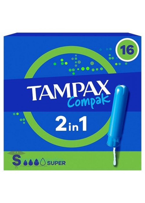 TAMPAX COMPAK SUPER 16T