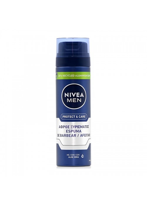NIVEA ΑΦΡΟΣ ΞΥΡΙΣΜΑΤΟΣ 200ML PROTECT&CARE