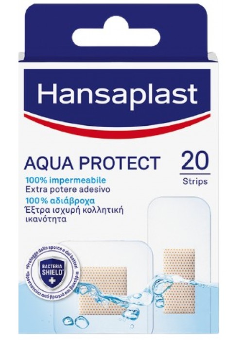 HANSAPLAST STRIPS AQUA-PROTECT 20ΣΤΡΙΠΣ/2ΜΕΓΕΘΩΝ