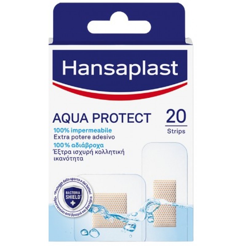 HANSAPLAST STRIPS AQUA-PROTECT 20ΣΤΡΙΠΣ/2ΜΕΓΕΘΩΝ