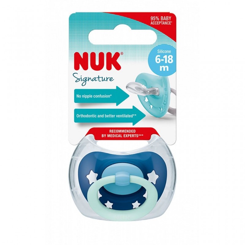 NUK ΠΙΠΙΛΑ SIGNATURE  6-18M