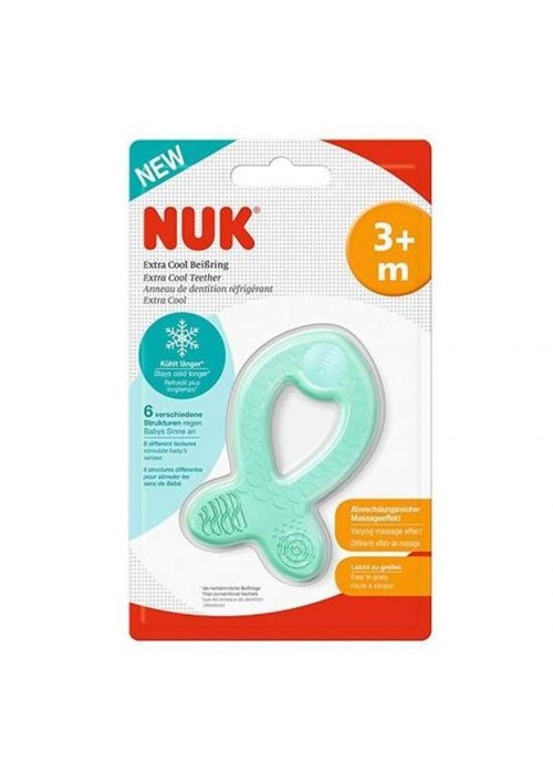 NUK ΔΑΚΤΥΛΙΟΣ ΟΔΟΝΤΟΦΥΙΑΣ 3+ ΨΥΓΕΙΟΥ ΨΑΡΑΚΙ 1τμχ