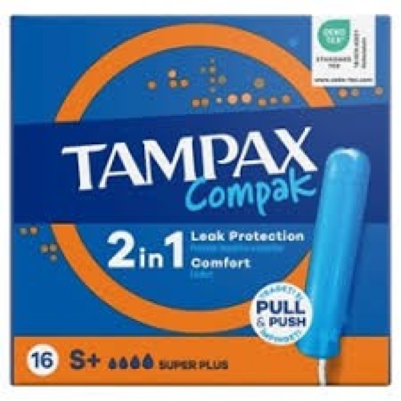 TAMPAX COMPAK SUPER PLUS 16T