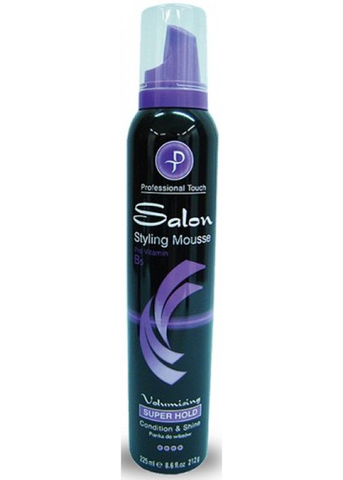 SALON ΑΦΡΟΣ ΜΑΛΛΙΩΝ PROFESSIONAL SUPER HOLD 225ML