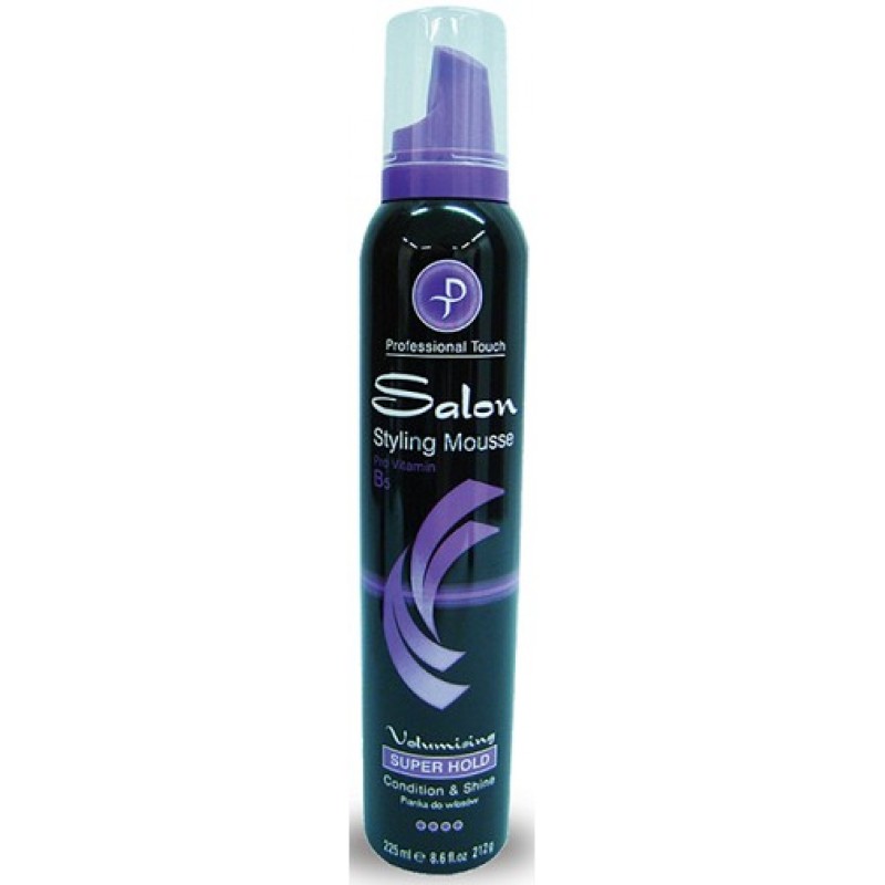SALON ΑΦΡΟΣ ΜΑΛΛΙΩΝ PROFESSIONAL SUPER HOLD 225ML