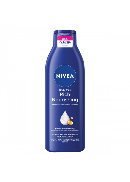 NIVEA BODY MILK 48h NOYRISHING 250ML