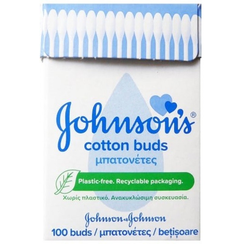JOHNSONS COTTON ΜΠΑΤΟΝΕΤΕΣ 100ΤΕΜ