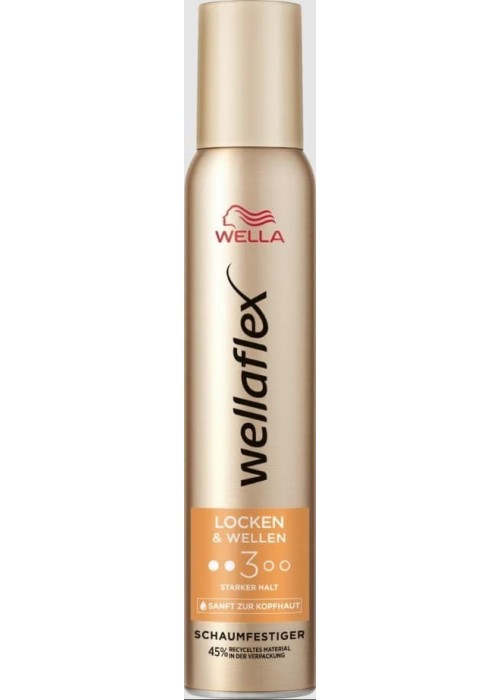 WELLAFLEX ΑΦΡΟΣ ΜΑΛΛΙΩΝ 200ML N.3 ΓΙΑ ΜΠΟΥΚΛΕΣ