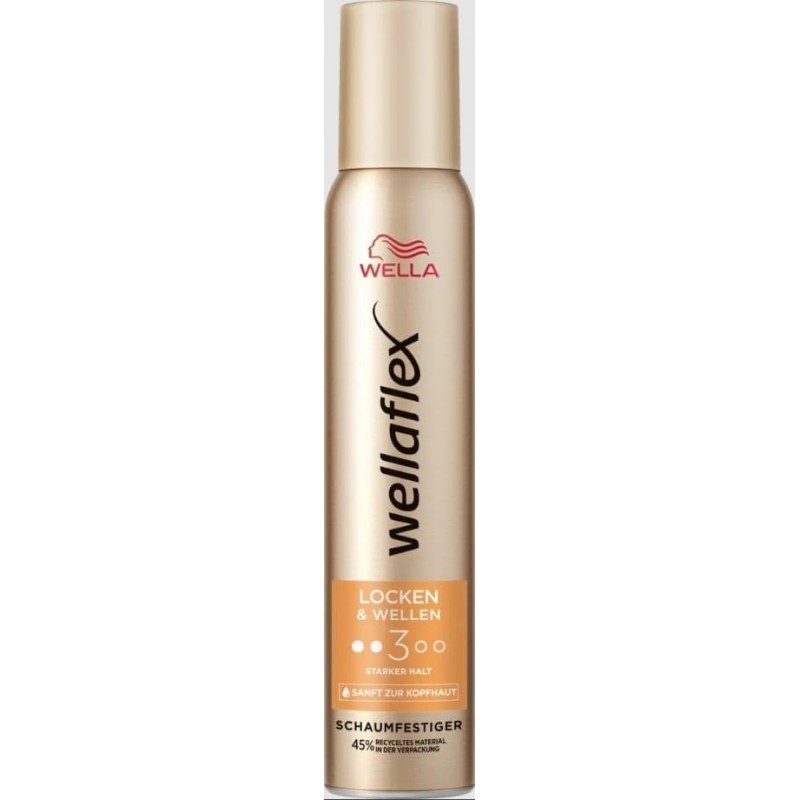 WELLAFLEX ΑΦΡΟΣ ΜΑΛΛΙΩΝ 200ML N.3 ΓΙΑ ΜΠΟΥΚΛΕΣ