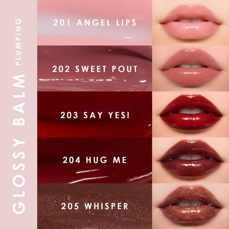 MON REVE GLOSSY PLUMPING N.201 ANGEL LIPS 2G/0.6oz