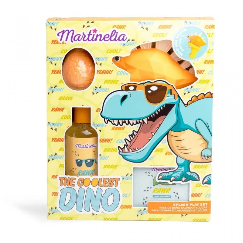 MARTINELIA THE COOLEST DINO SPLASH PLAY BATH SET
