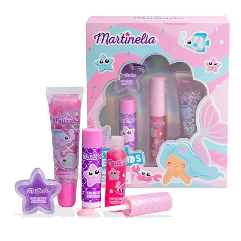 MARTINELIA LETS BE MERMAIDS LIP MAGIC SET