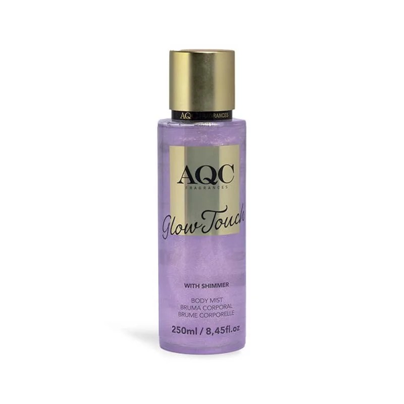 AQC GLOW TOUCH BODY MIST PURPLE 250ML