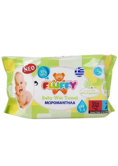 FLUFFY ΜΩΡΟΜΑΝΤΗΛΑ 84τεμ ΑΛΟΗ & ΧΑΜΟΜΗΛΙ