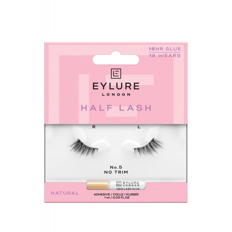 EYLURE ΒΛΕΦΑΡΙΔΕΣ HALF LASH NATURAL N.5