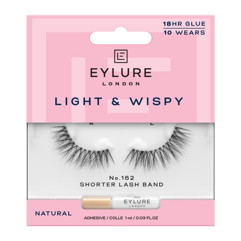 EYLURE ΒΛΕΦΑΡΙΔΕΣ LIGHT WISPY SHORTER LASH BAND N.162 NATURAL