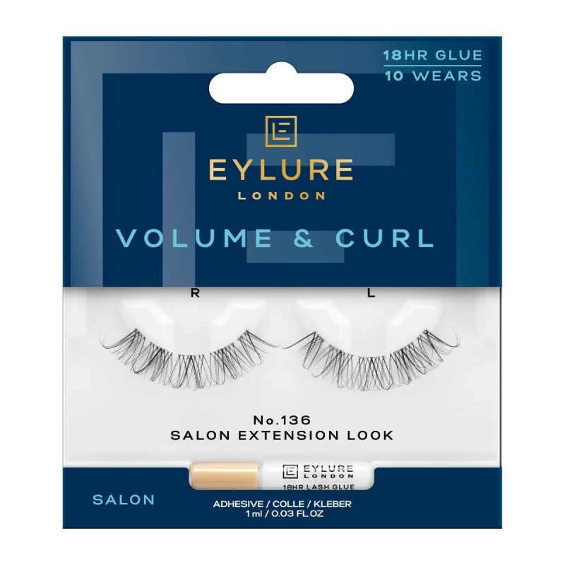EYLURE ΒΛΕΦΑΡΙΔΕΣ VOLUME CURL N.136 SALON EXTENSION LOOK