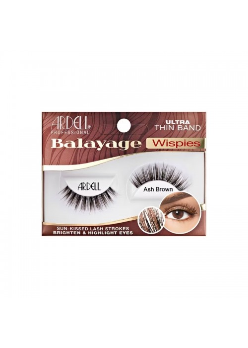 ARDELL ΒΛΕΦΑΡΙΔΕΣ ULTRA THIN BAND BALAYAGE WISPIES ASH BROWN