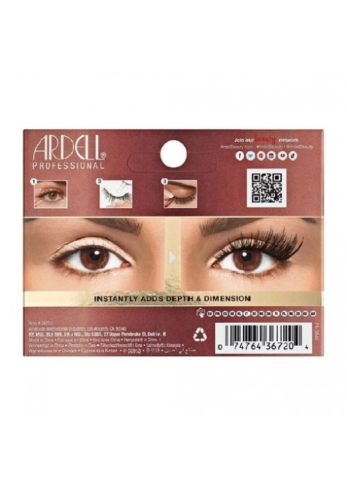ARDELL ΒΛΕΦΑΡΙΔΕΣ ULTRA THIN BAND BALAYAGE WISPIES CHOCOLATE