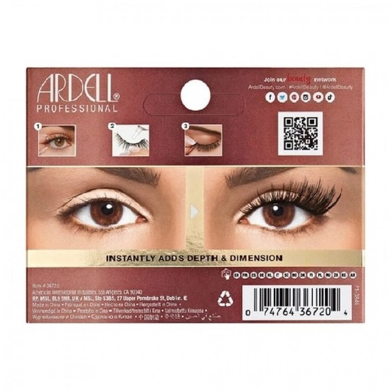 ARDELL ΒΛΕΦΑΡΙΔΕΣ ULTRA THIN BAND BALAYAGE WISPIES CHOCOLATE