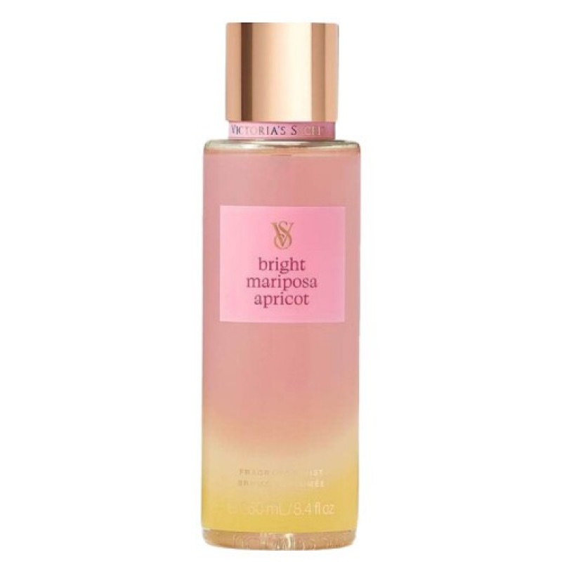 VICTORIA SECRET BRIGHT MARIPOSA APRICOT BODY MIST 250ML