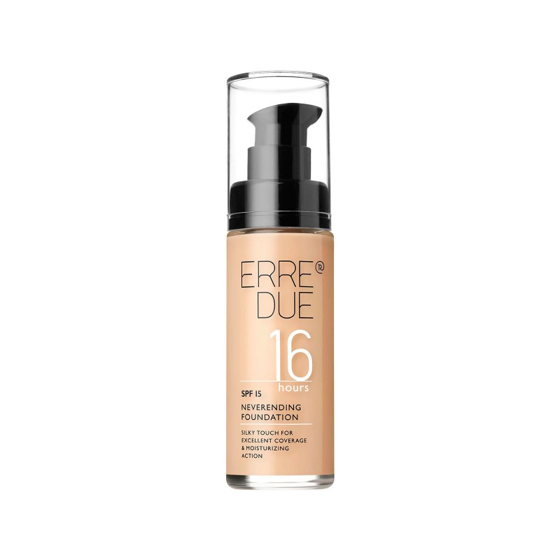 ERRE DUE NEVERENDING FOUNDATION 16HRS SPF15 N.03 SWEET VANILLA 30ML