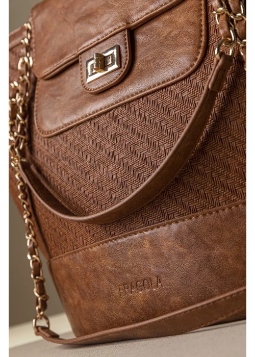 FRAGOLA ΩΜΟΥ L.BROWN STRAW