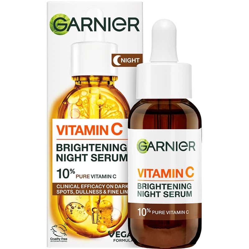 GARNIER VITAMIN C BRIGHTENING NIGHT SERUM 30ML