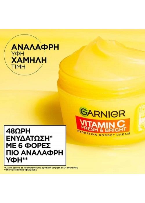 GARNIER CREAM VITAMIN C FRESH BRIGHT 85ML
