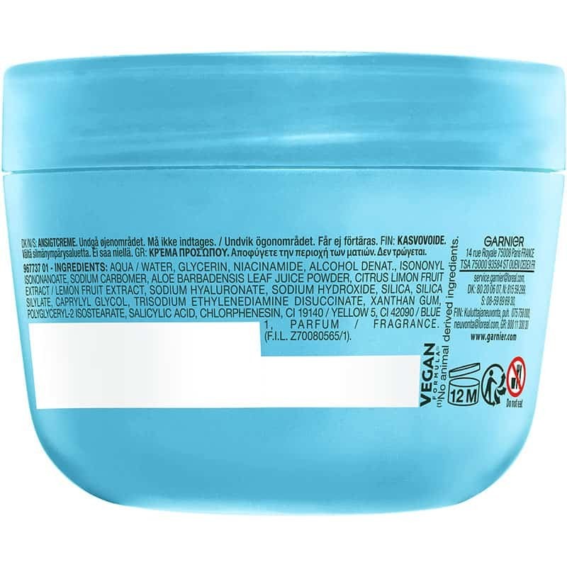 GARNIER CREAM HYALURON FRESH PLUM 85ML