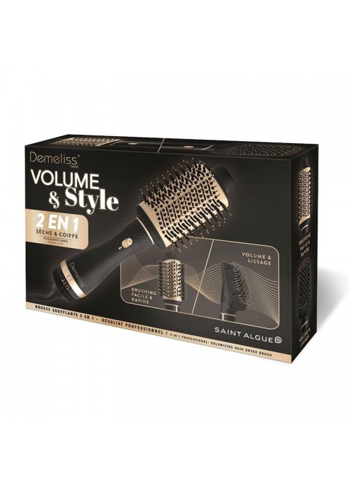 DEMELISS VOLUME & STYLE ΒΟΥΡΤΣΑ ΑΕΡΟΣ 2ΣΕ 1 1200W