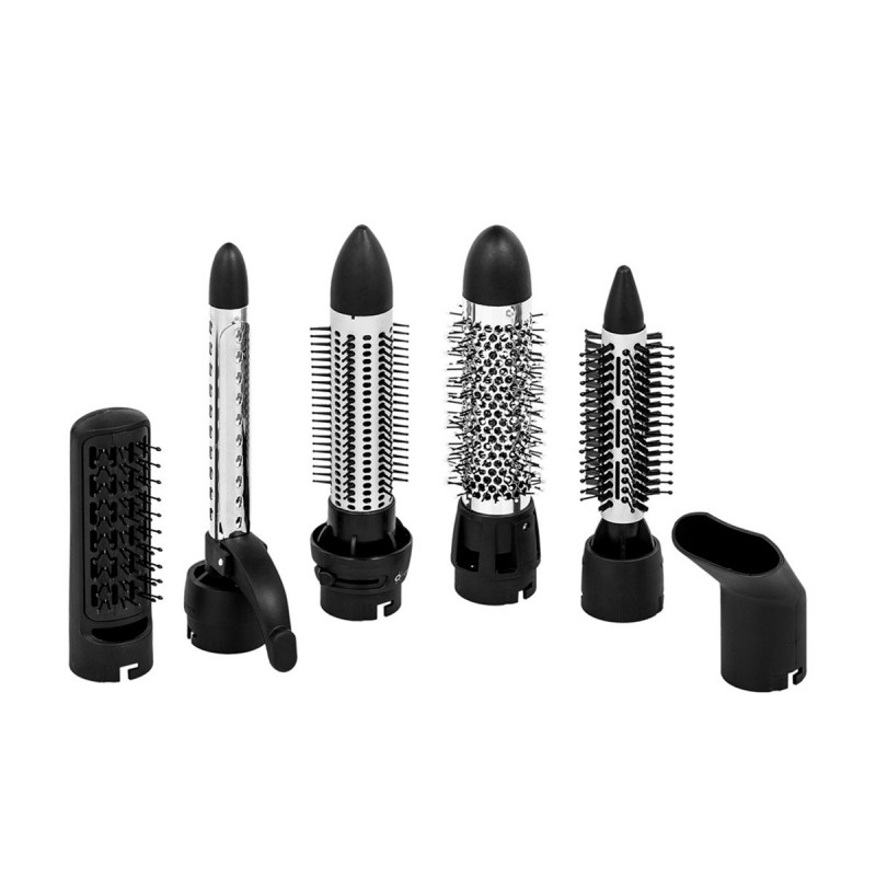 ΒΟΥΡΤΣΑ GAMA MULTI STYLER TURBO 1200W  NANO SILVER 6 ΚΕΦΑΛΕΣ