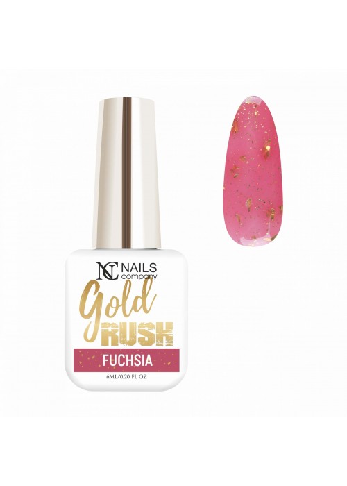 NC NAILS GOLD RUSH FUCHSIA 6ML