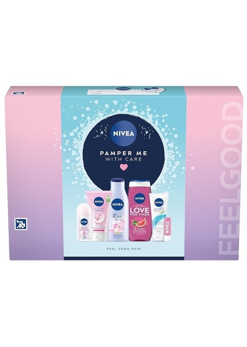 NIVEA SET ΔΩΡΟΥ PAMPER ME WITH CARE 6TEM