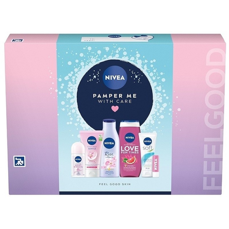 NIVEA SET ΔΩΡΟΥ PAMPER ME WITH CARE 6TEM